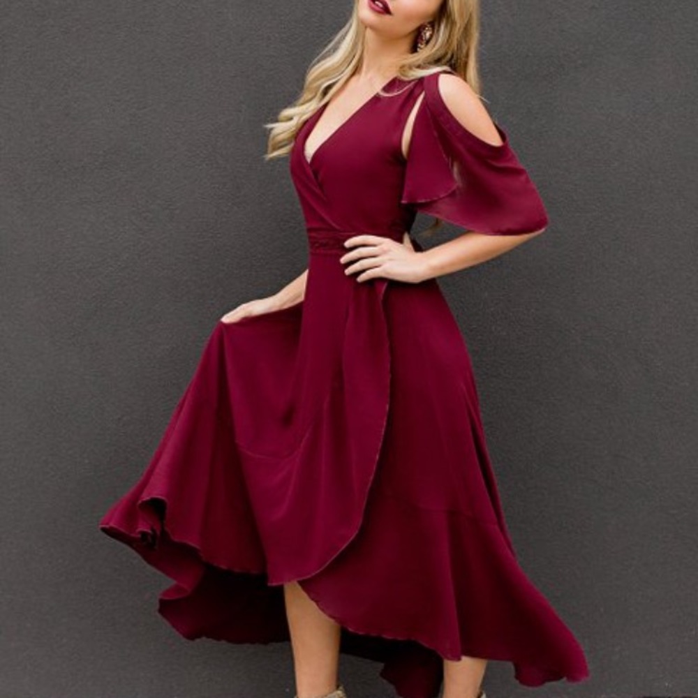 BNWT Joyfolie kennedy red dress size XL flowy